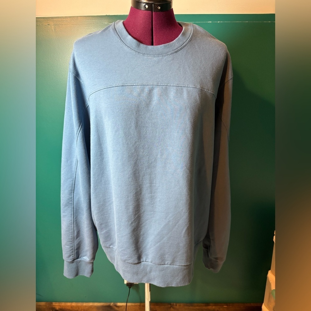 Berkeley Jensen Classic Crewneck Blue Sweater Sweatshirt for Men